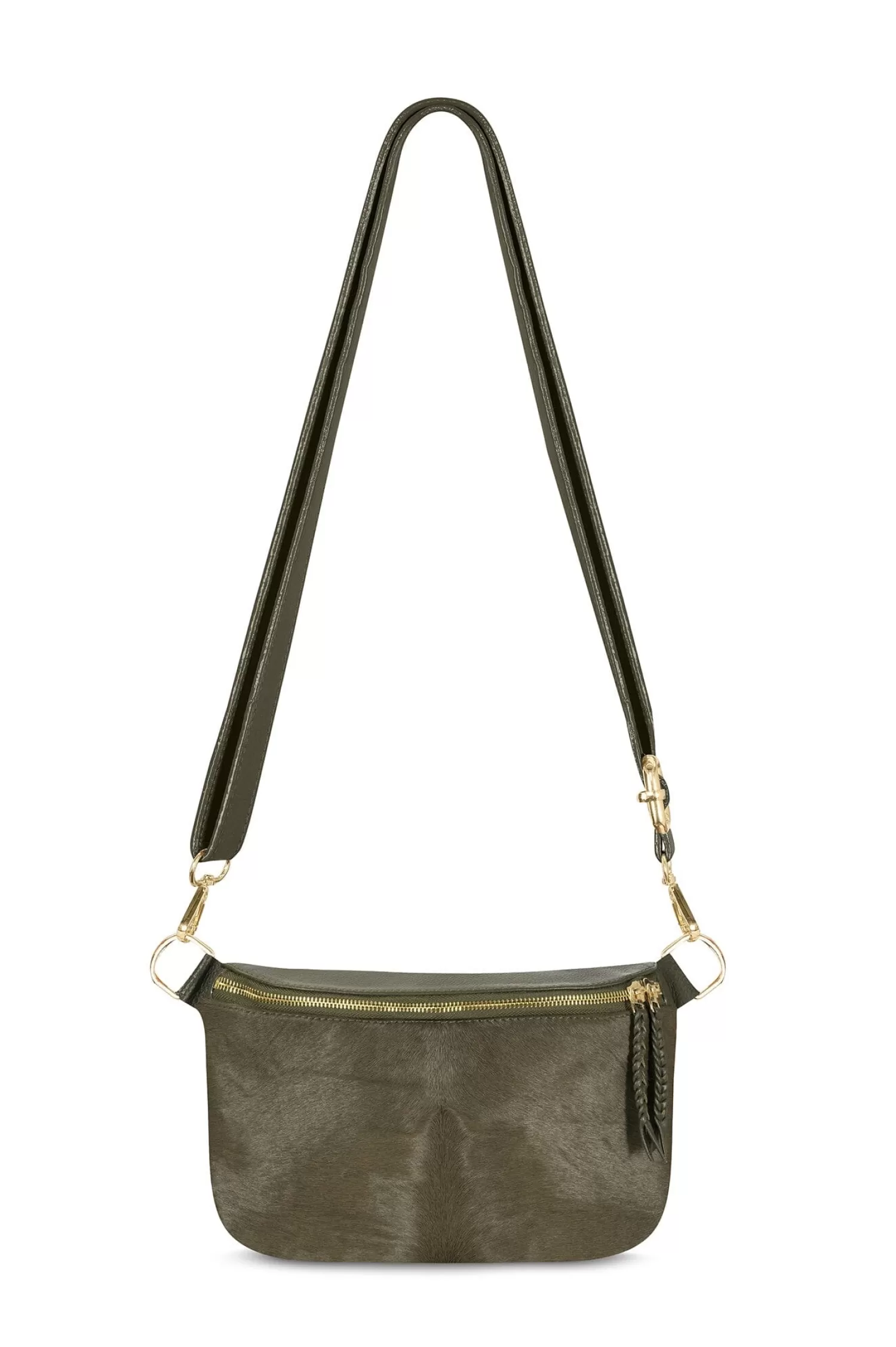 Store Ramona Leather Handbag Olive Cowhide Cross Body | Handbags