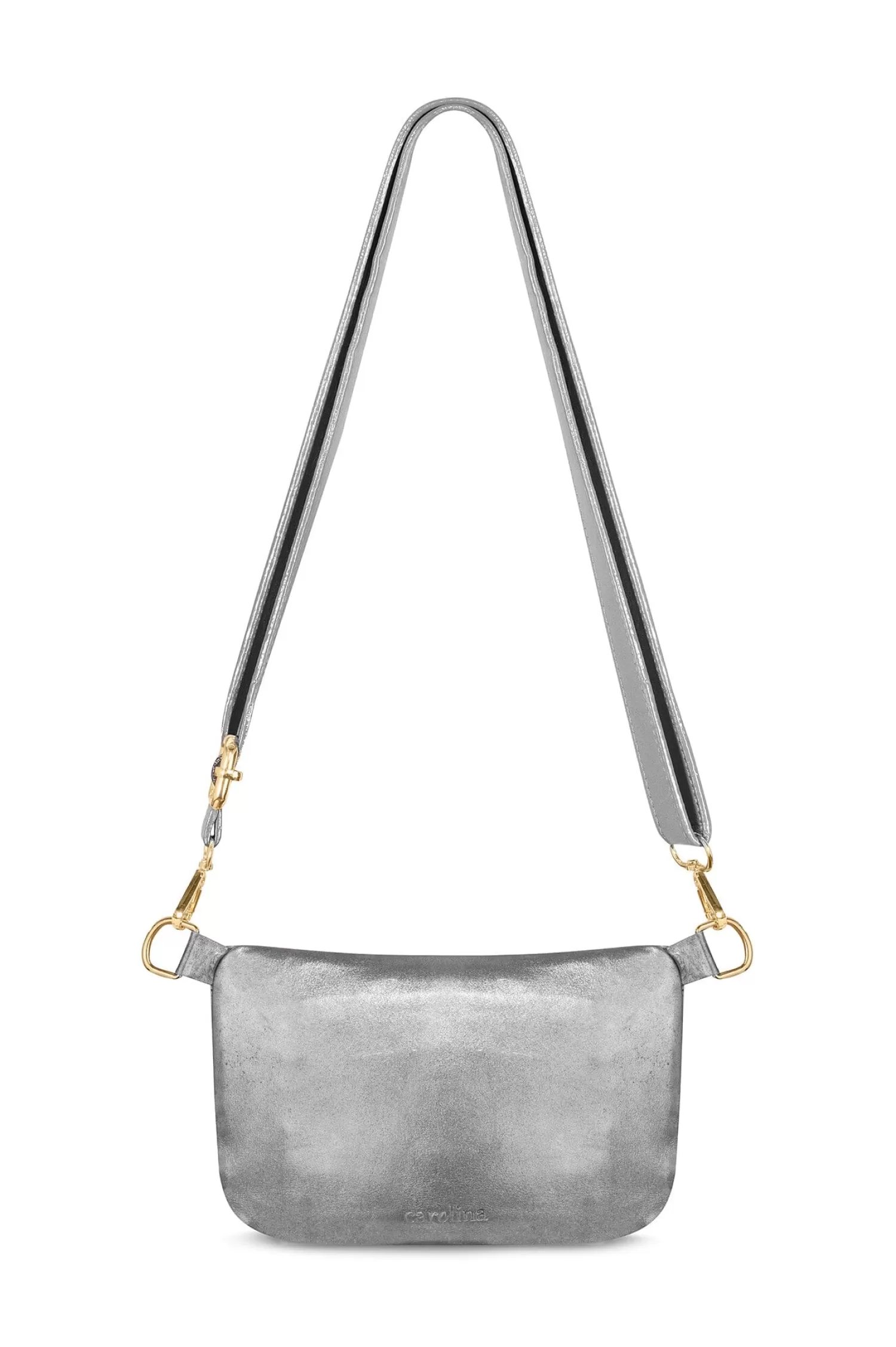 Flash Sale Ramona Leather Handbag Silver Metallic Cross Body | Handbags