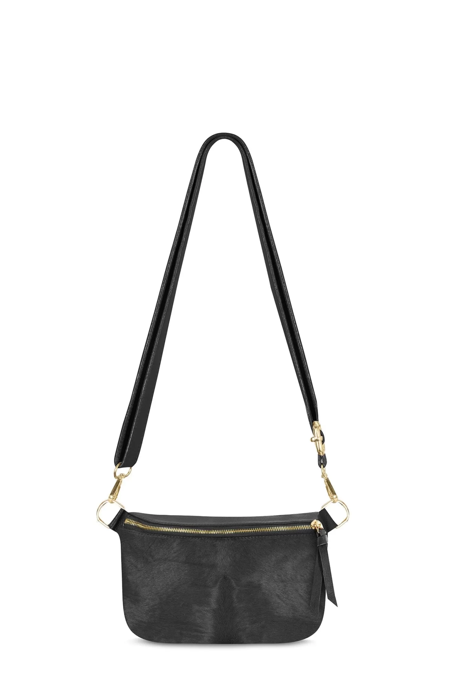 Sale Ramona Small Leather Handbag Black Cowhide Cross Body | Handbags