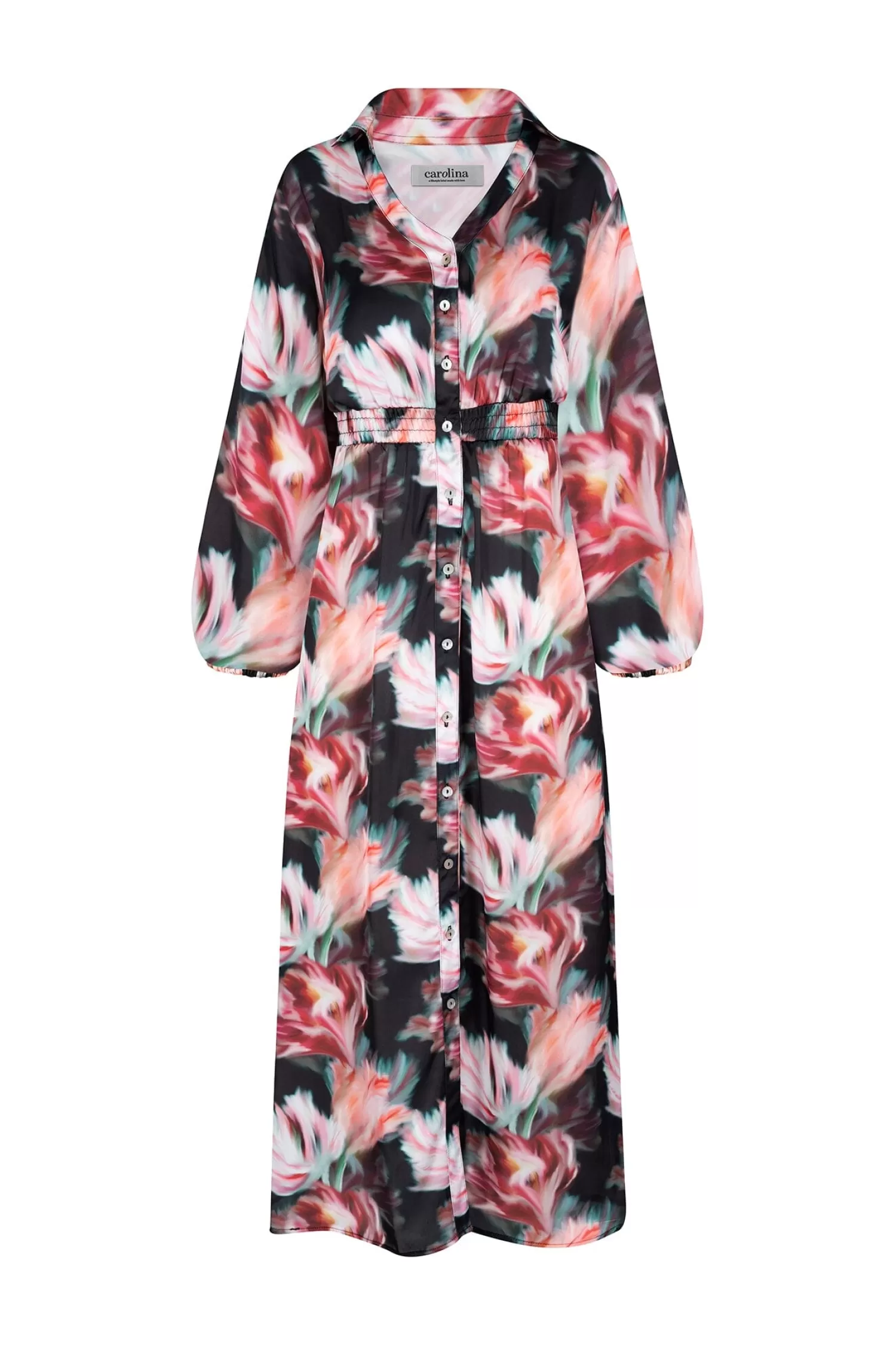 Cheap Romy Floral Print Dress Long Sleeve