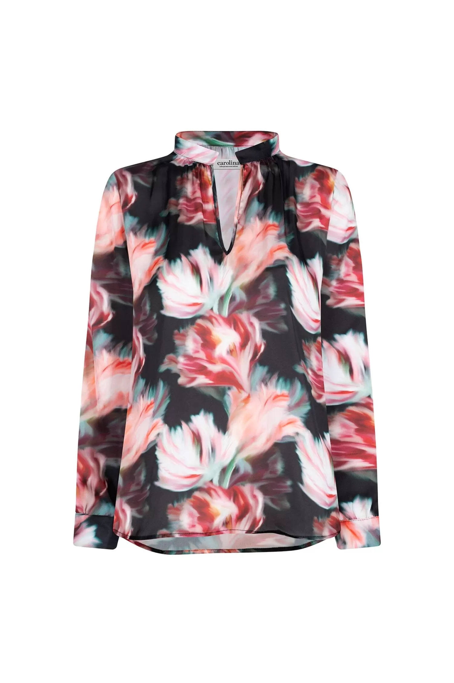 Best Romy Floral V-Neck Long Sleeve Top Long Sleeve