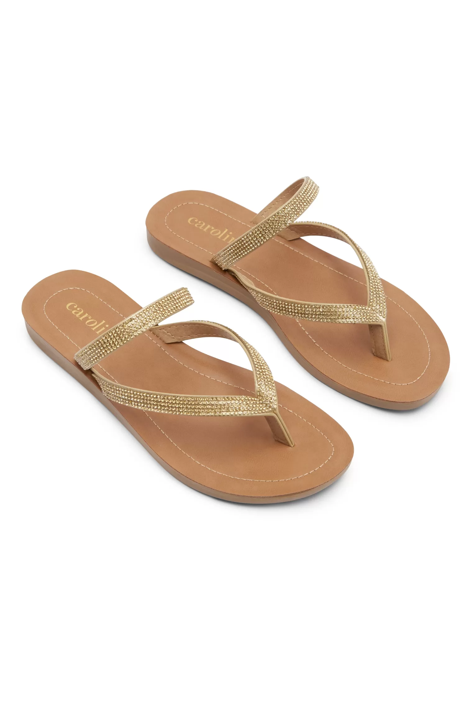 Flash Sale Samos Slides Gold Slides And Sandles