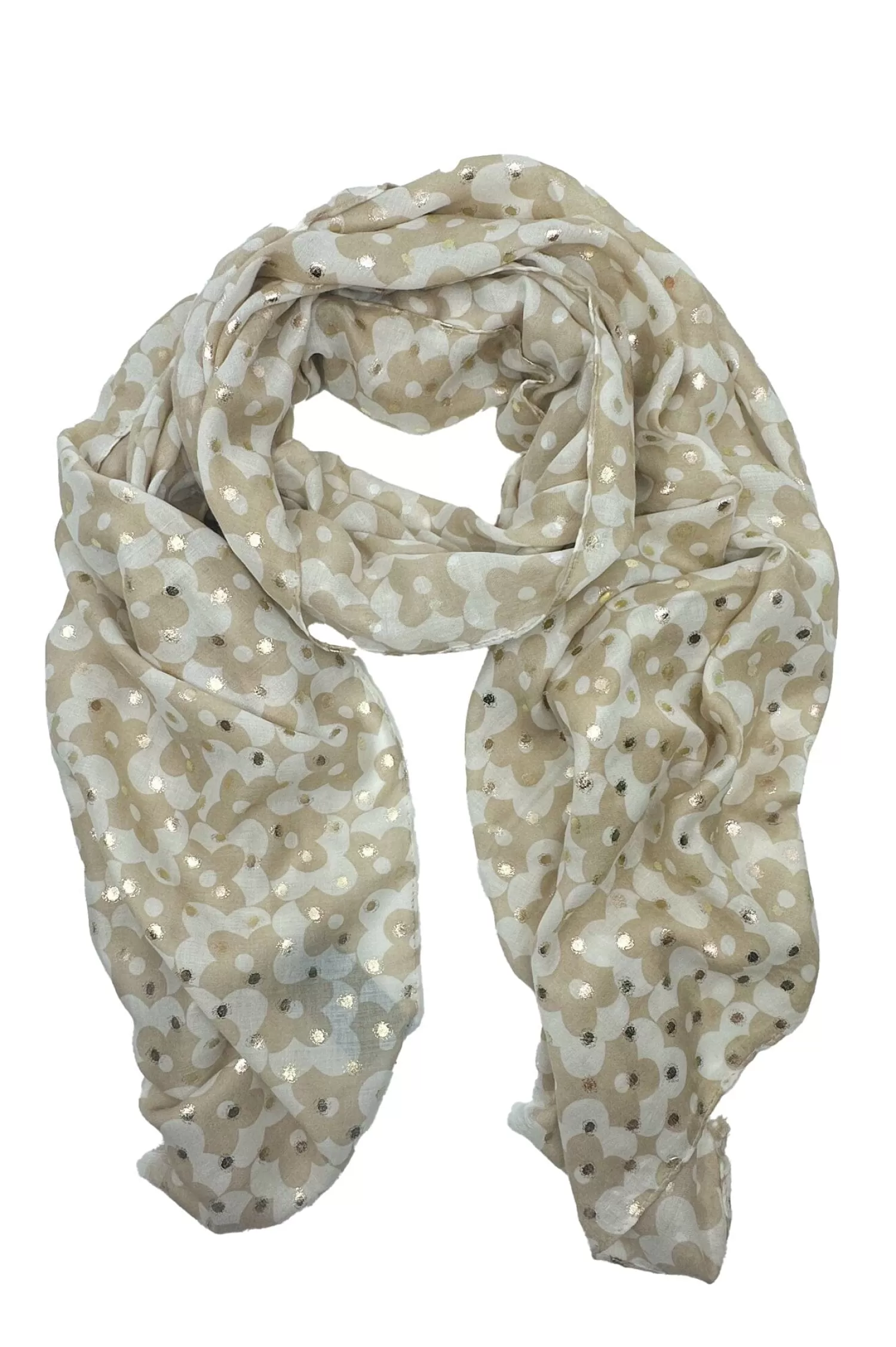 Fashion Sara Scarf Beige Scarves