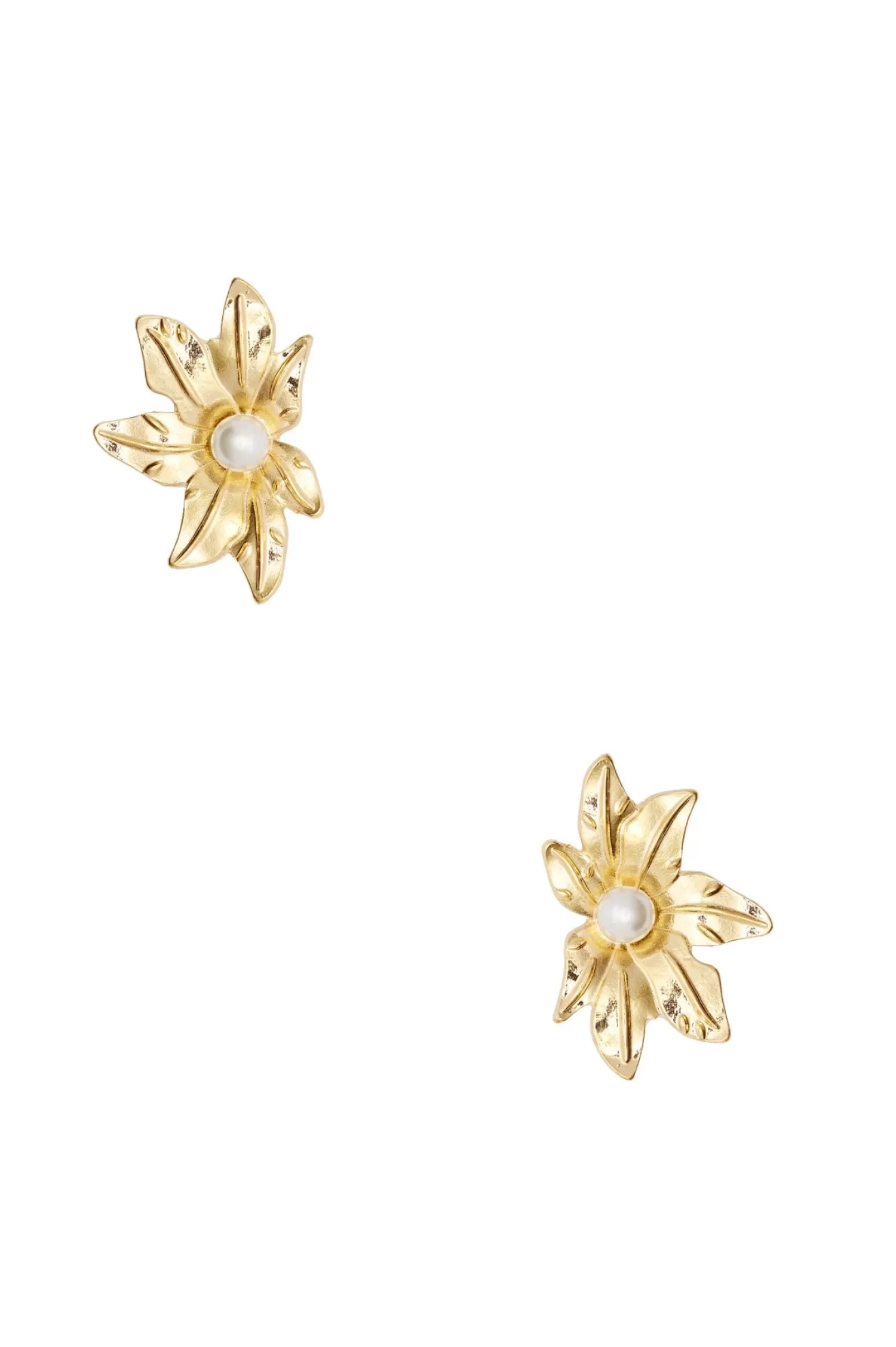 New Selah Floral Earrings Gold Earrings