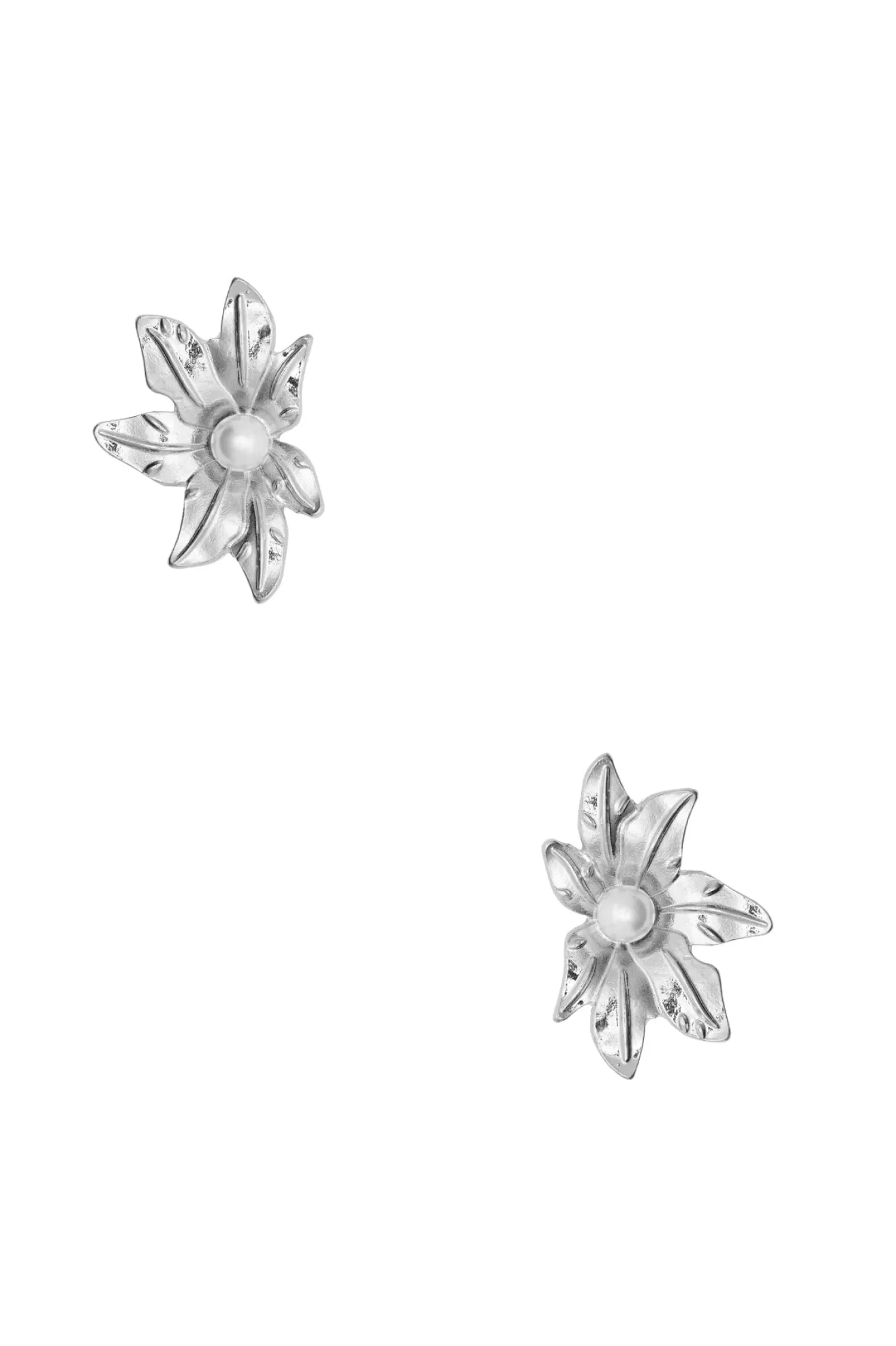 Fashion Selah Floral Earrings Silver Earrings