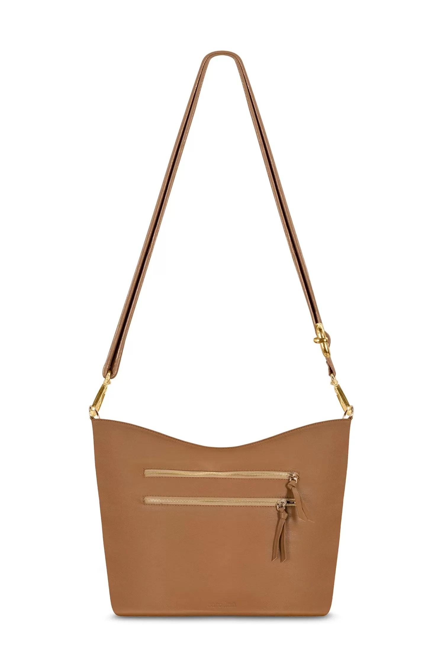 Best Sale Simonetta Leather Handbag Tan Totes | Handbags