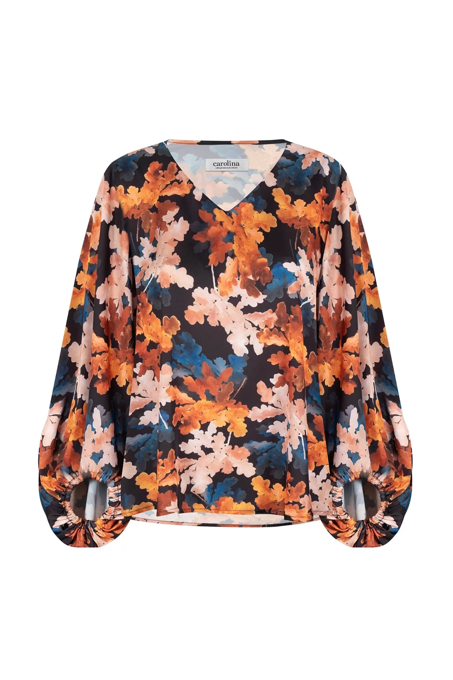 Shop Sovana Long Sleeve Top in Cassia Print Sovana Tops | Long Sleeve