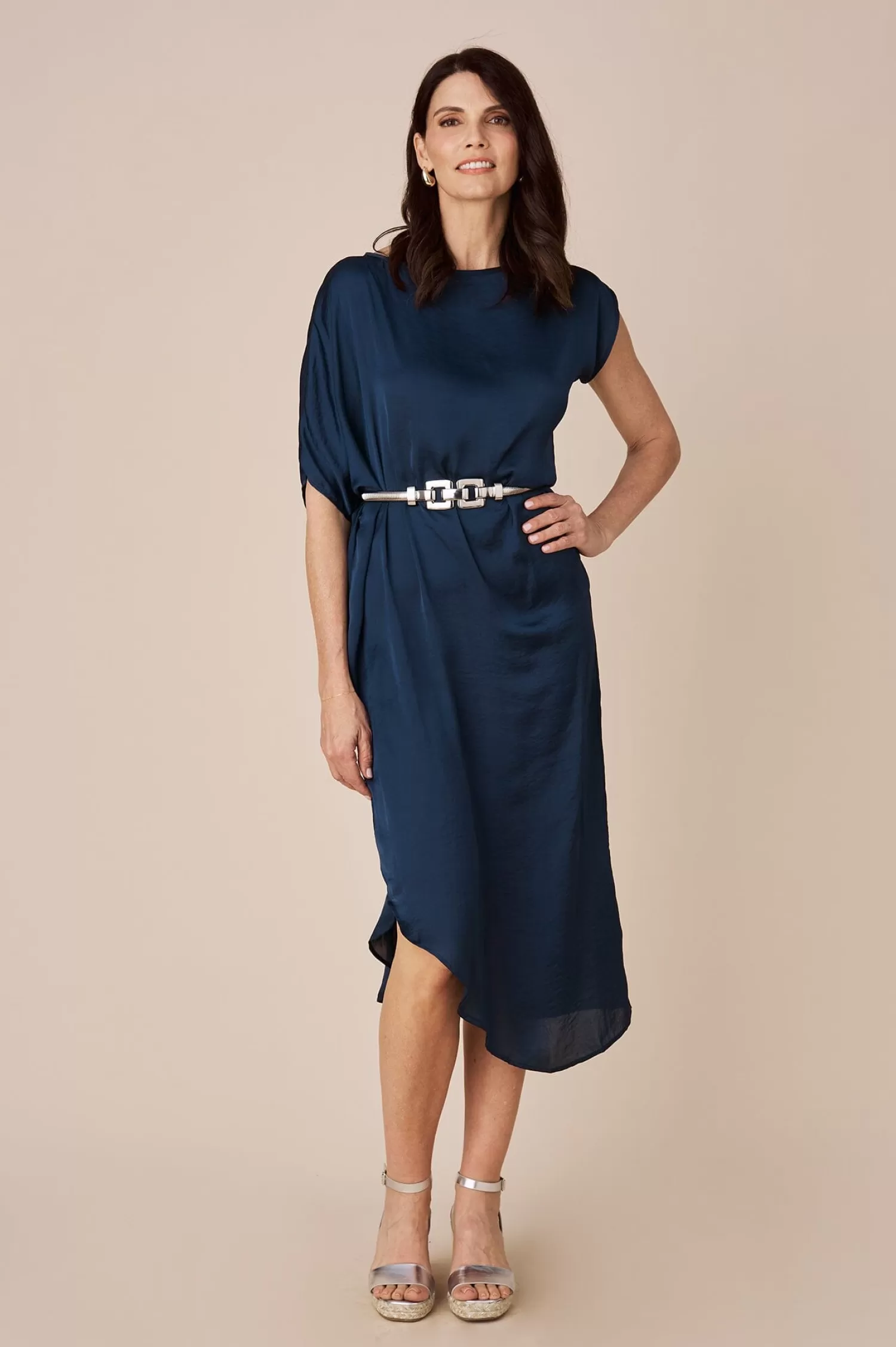 New St. Tropez Dress Navy St Tropez Dresses | Short Sleeve