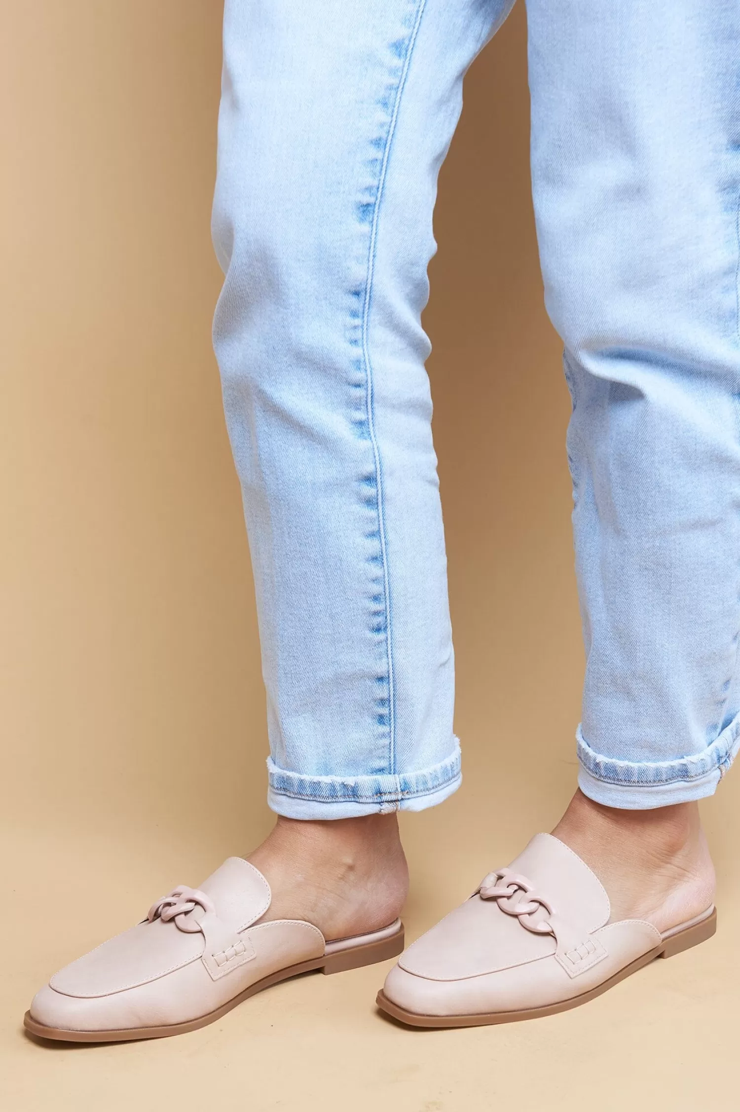 Hot Stephanie Mules Blush Flats & Loafers