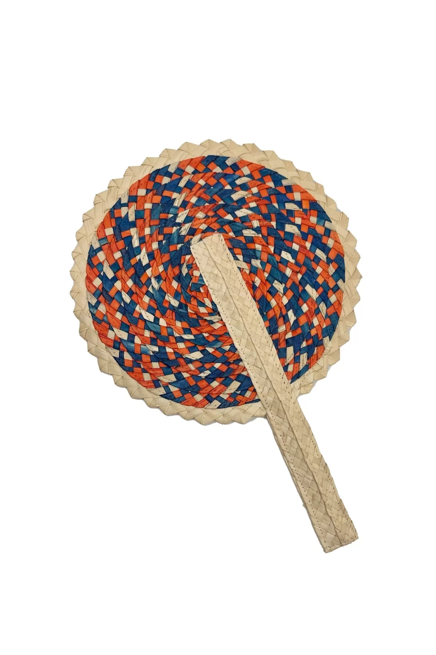 Online Summer Fan Orange and Navy Travel Accessories