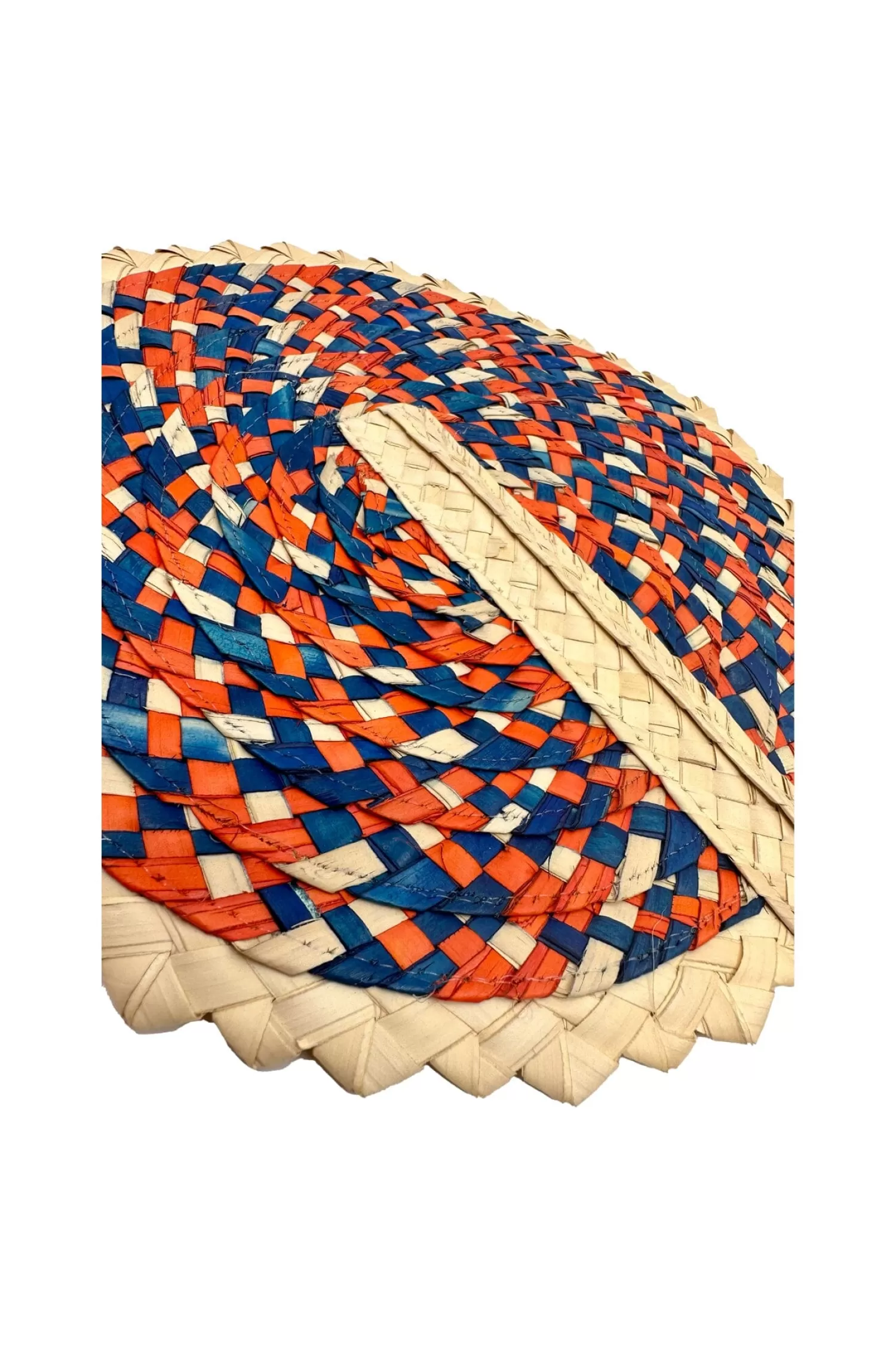 Online Summer Fan Orange and Navy Travel Accessories