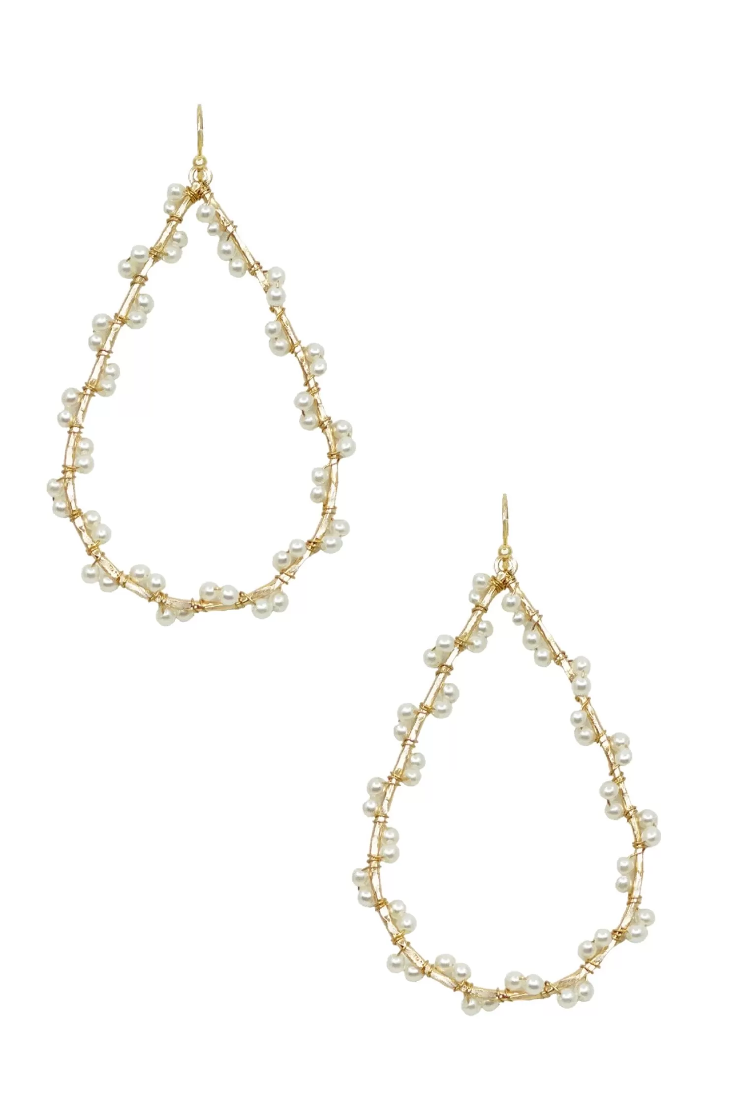 Cheap Wren Pearl Earrings Gold Earrings