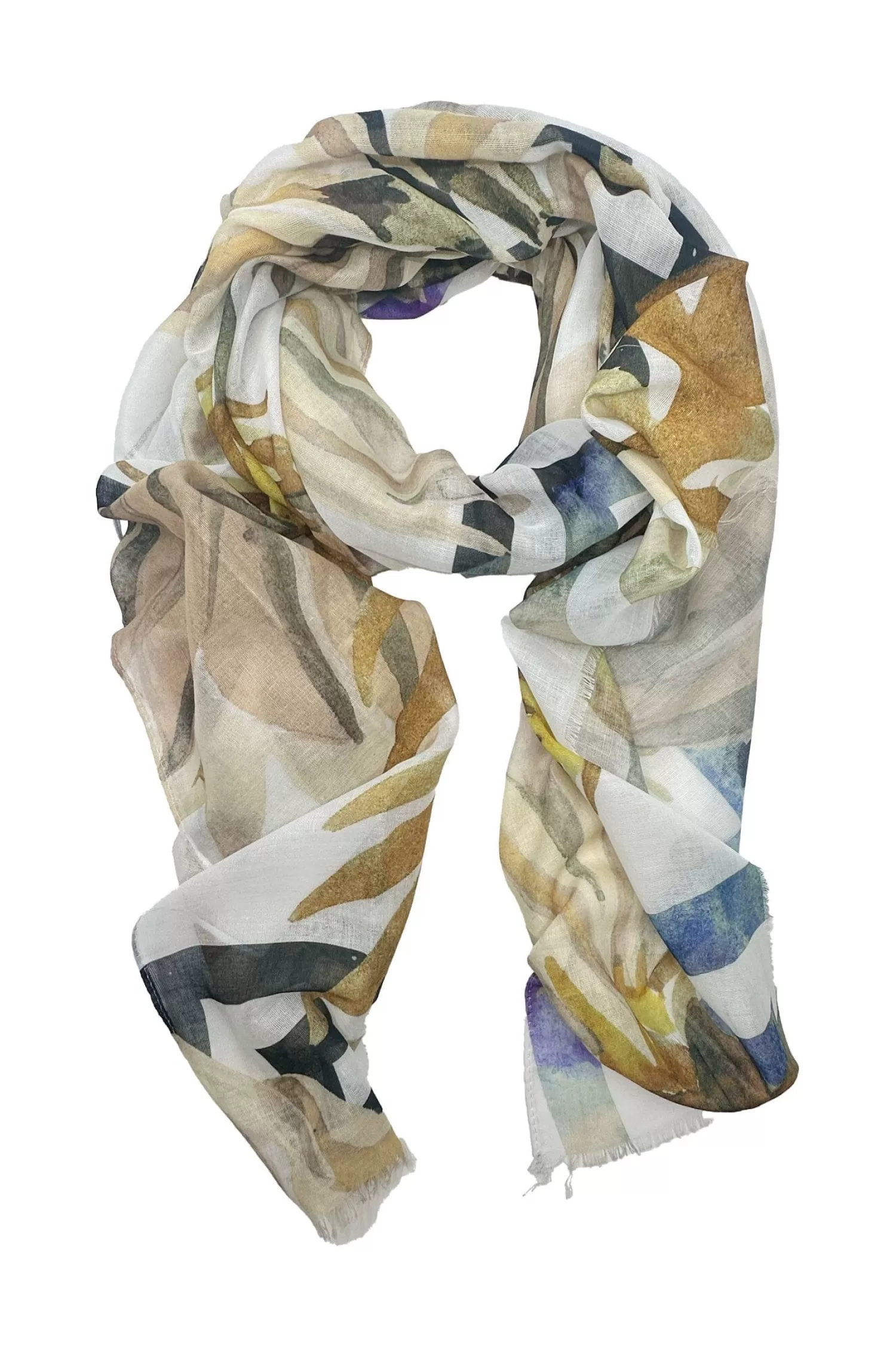 Shop Zahra Scarf Ivory Scarves